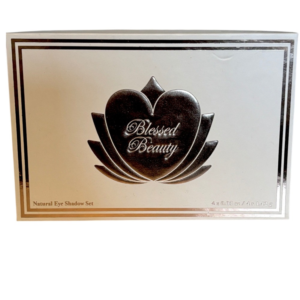 Blessed Beauty Gaze of Goddess Natural Eye Shadow Set Stackable Quad Brown Eyes